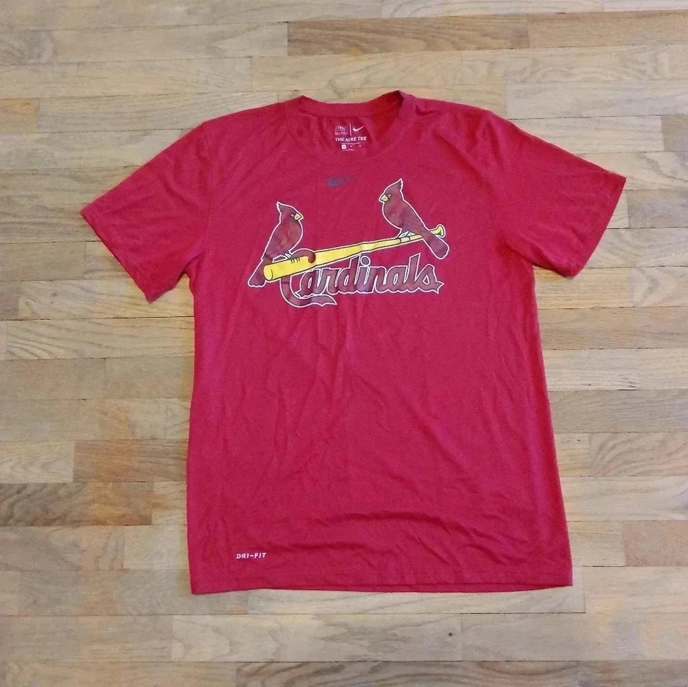 MLB The Nike Tee St Louis Cardinals Dri-Fit T-Shirt Men's Medium
